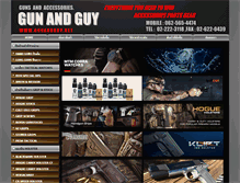 Tablet Screenshot of gunandguy.net